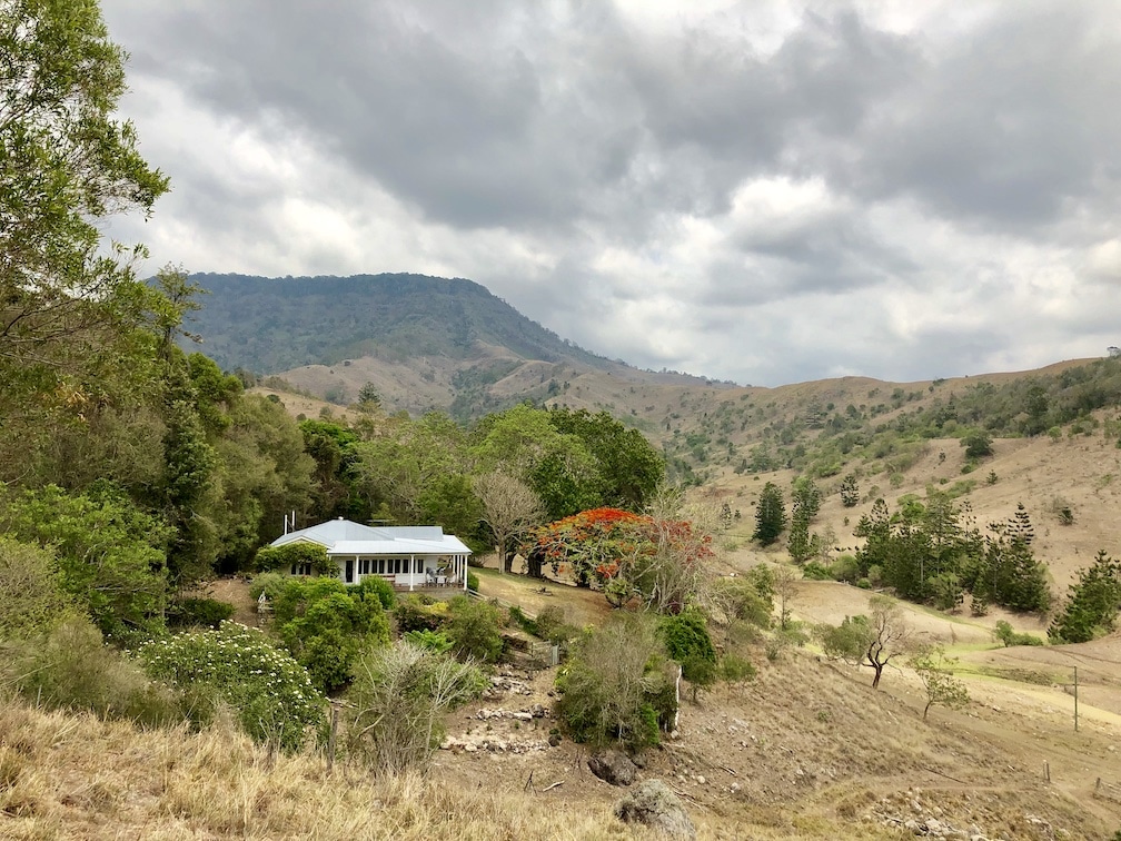 Beaumont Homestead from a distance