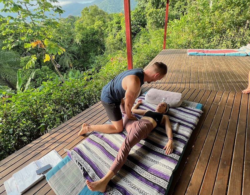 massage is a conversation