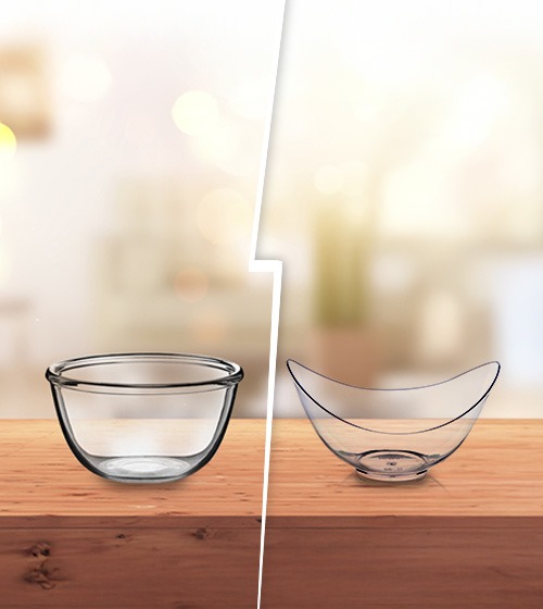 Glass vs. Plastic Bowls: The Benefits of Transparent Plastic Bowls for Daily Use