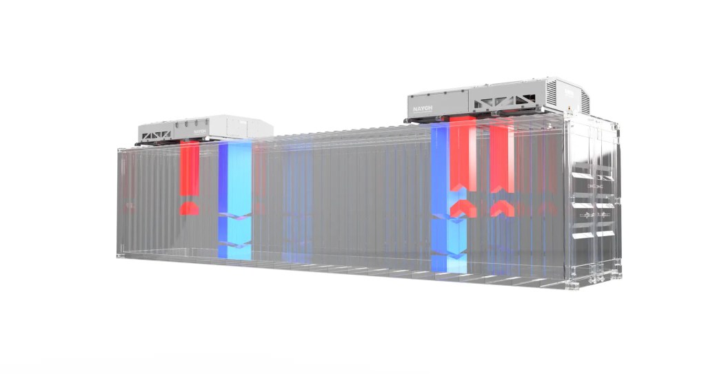 BESS AIR CONDITIONER ON CENTRAL COOLING / RTX - Roof top air conditioner