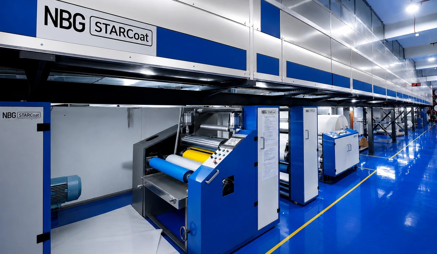 Silicone & Adhesive Coating Machine