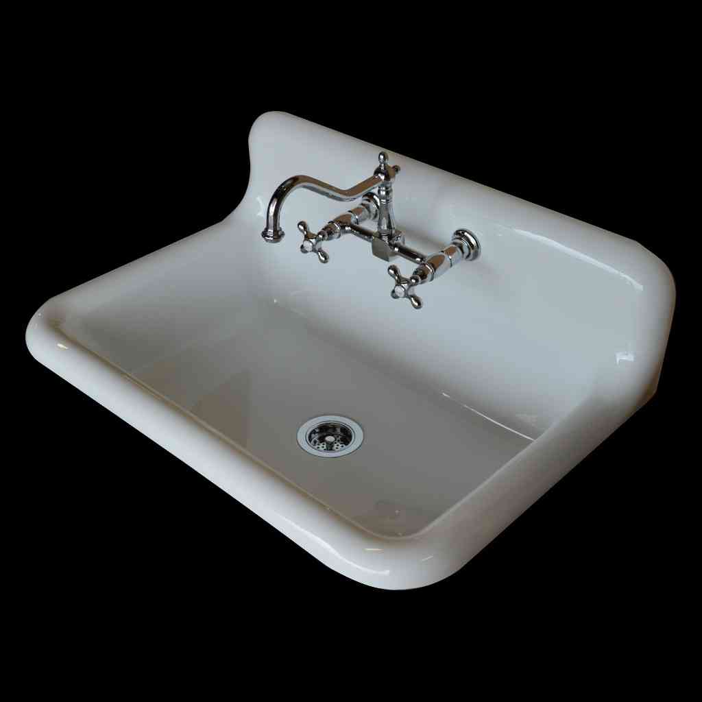 36 Inch Cast Iron High Back Farm Sink | Farm sink, Sink ...