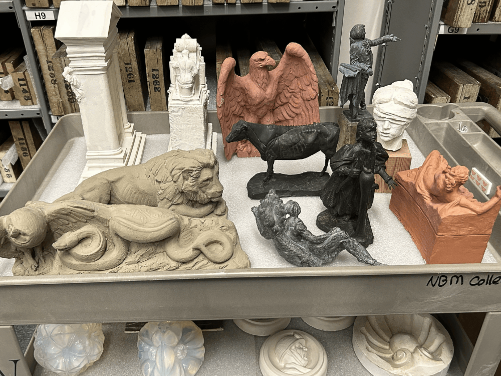 Items donated by Raymond Kaskey.