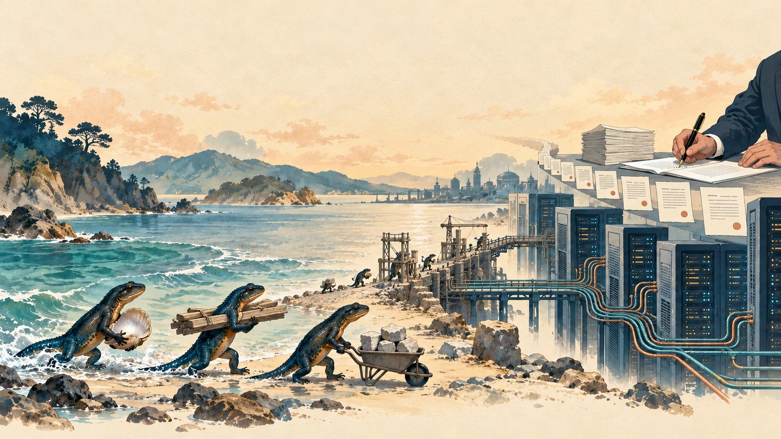 Čapek's Salamanders and the AI Economy We Are Building