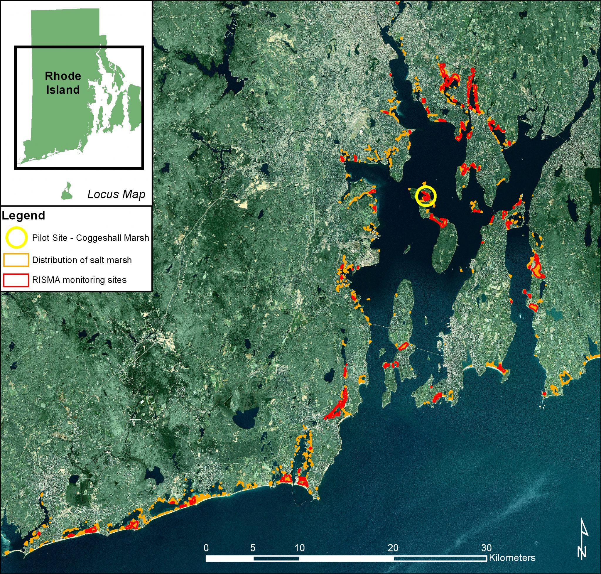 Salt Marsh Map 