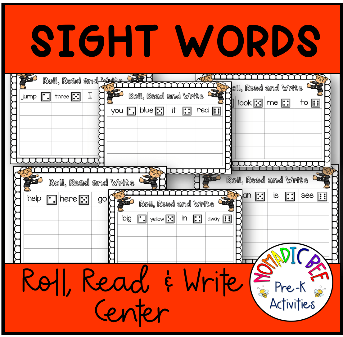 With young kids, some may have a hard time recognizing another person's feelings and needs. Pre K Sight Words Roll Read And Write Center Nbprekactivities