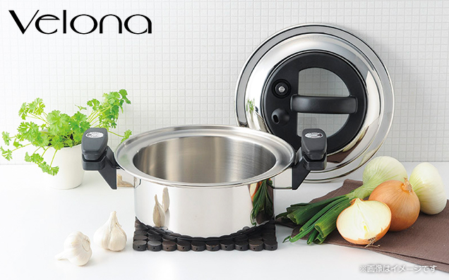 Velona ベローナ調圧鍋 未使用】Velona ベローナ 調圧鍋 CA-24 24cm 未