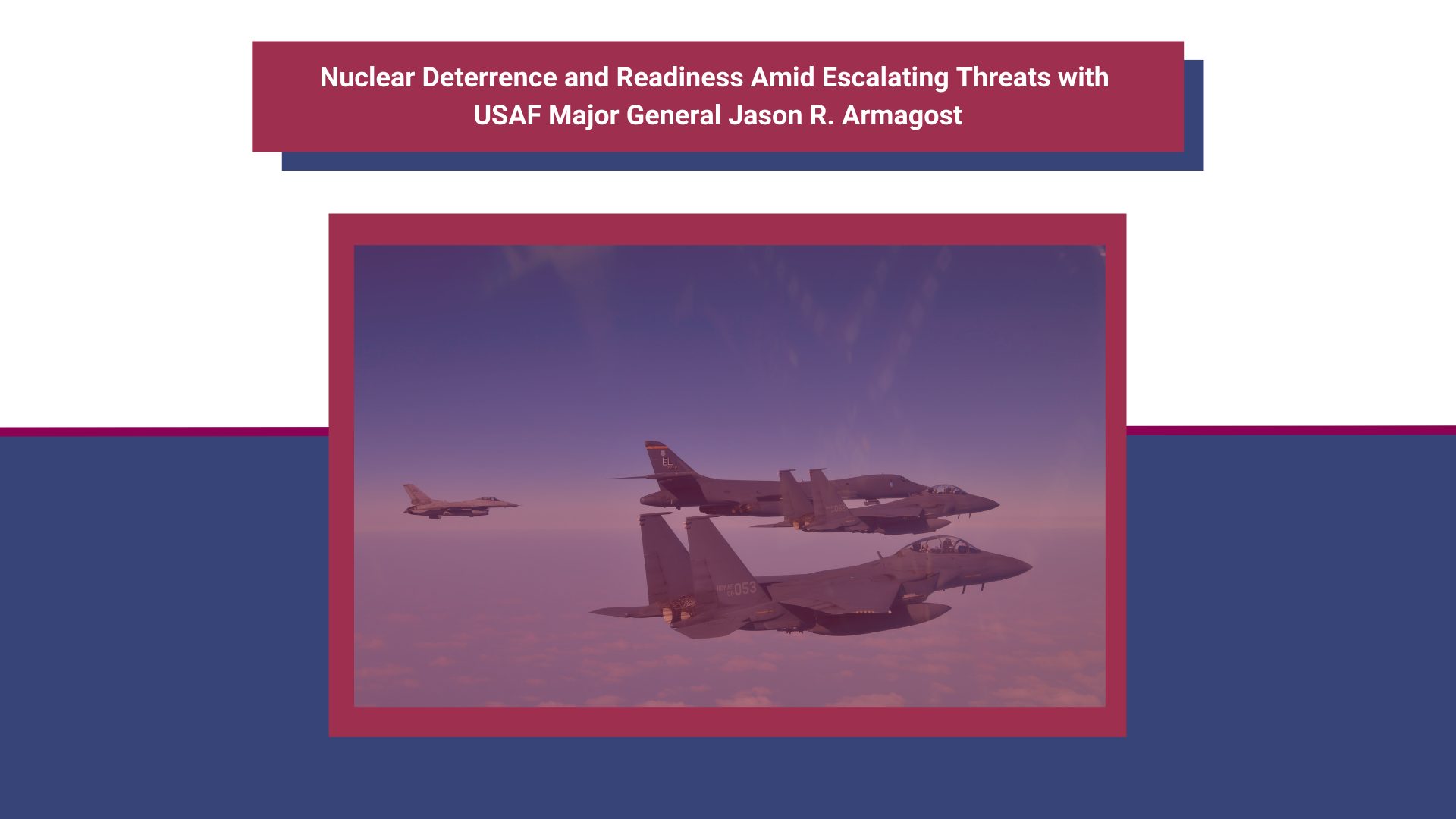 Watch: nuclear deterrence and readiness amid escalating threats