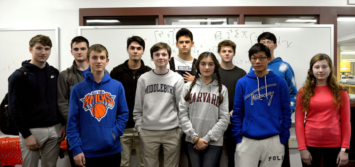 Come to the Math Team; they have pi