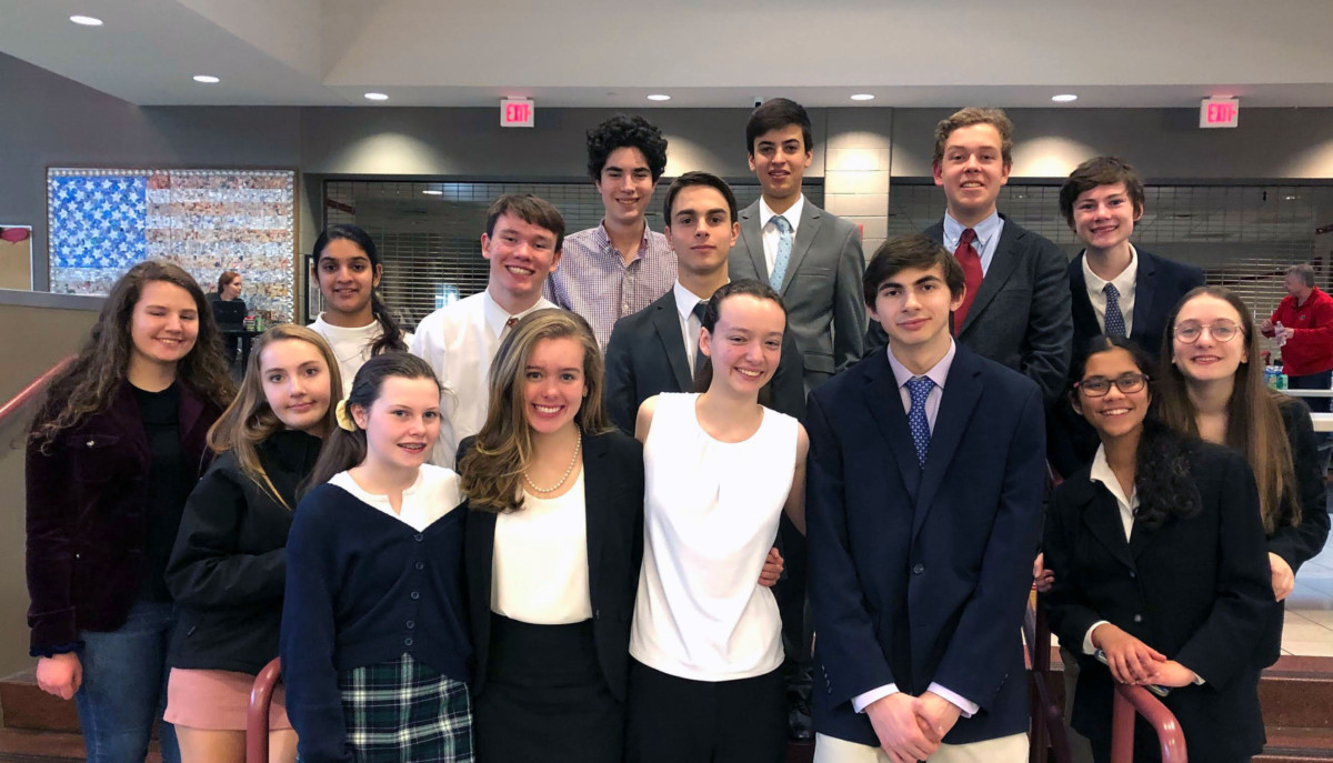 Alexis Axon and Johnny Renda lead debate team to success