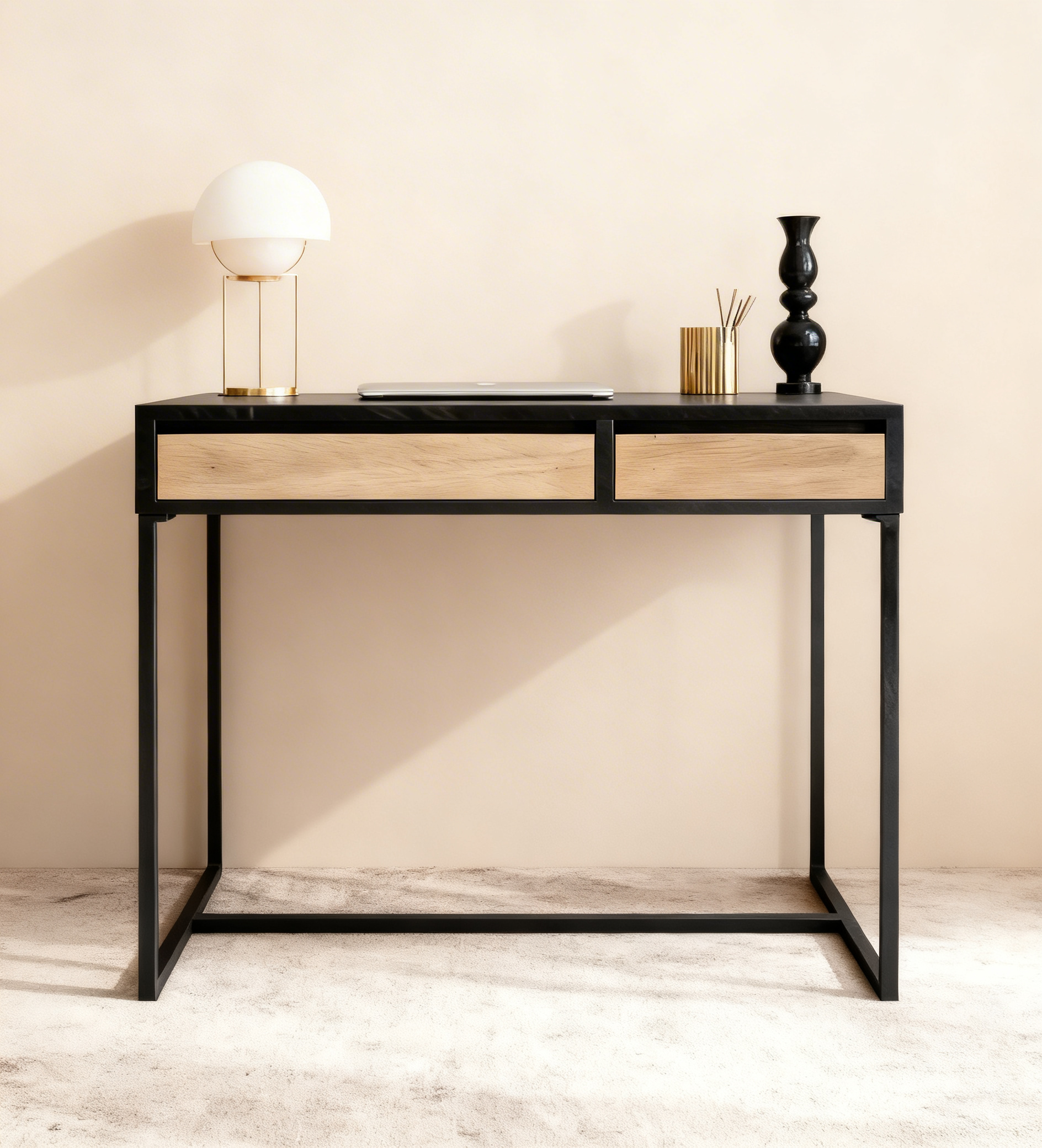 Birou modern industrial Rick stejar