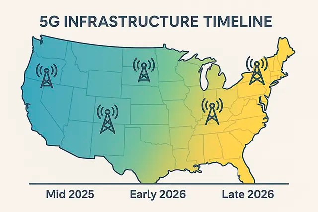 5G Coverage Expansion 2025 2026 Rural Suburban Timeline 5g Coverage