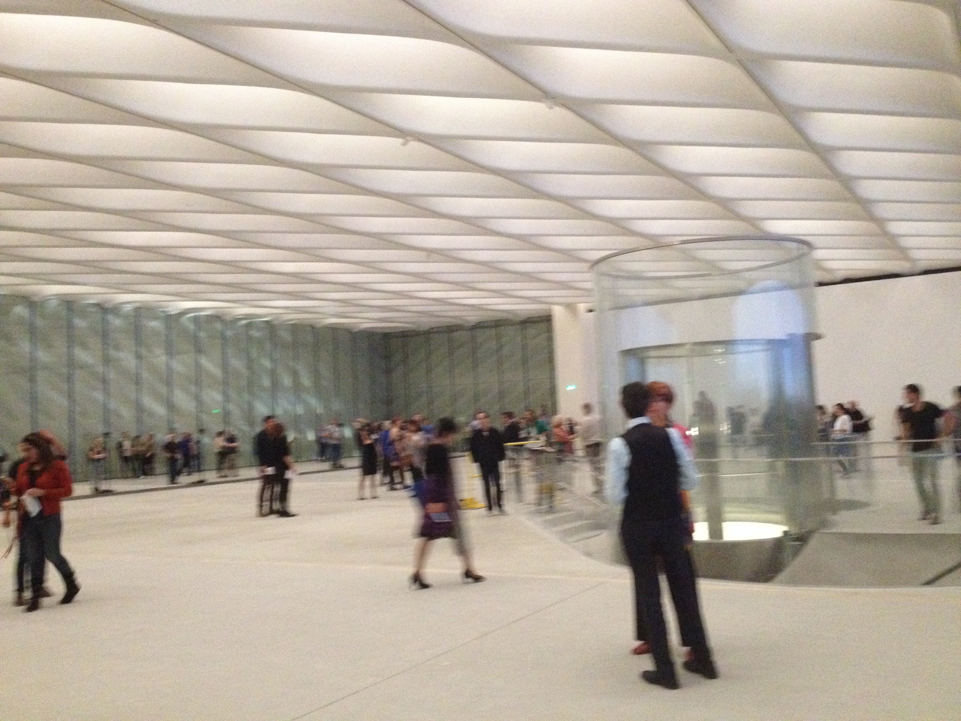 Museo Broad, antes de abrir