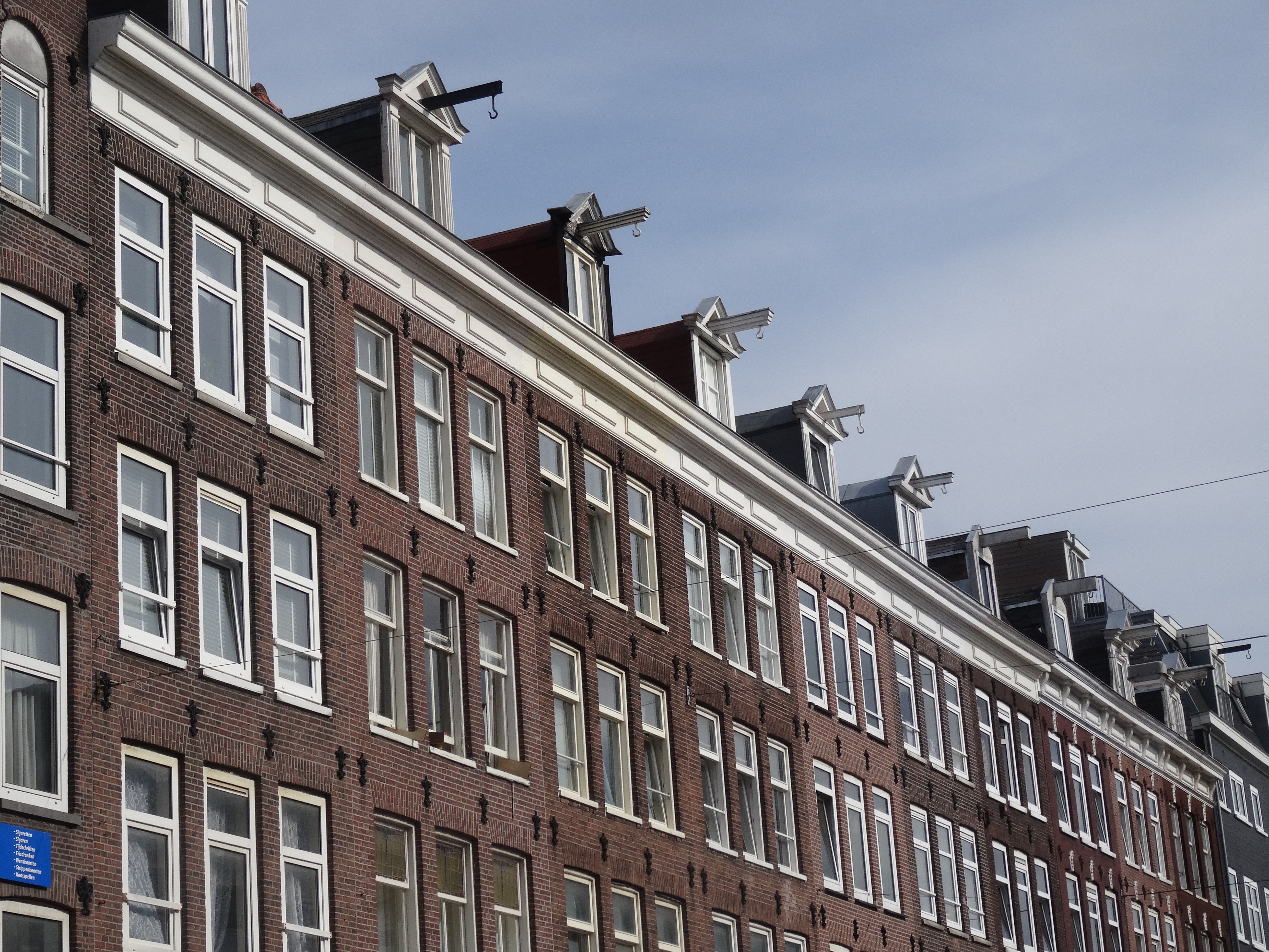 amsterdam, De Pijp et ses façades