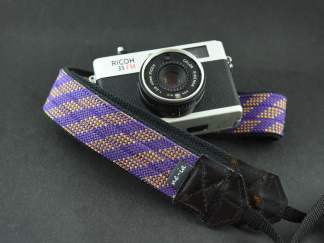 Kameraband breit Lila - camera strap wide