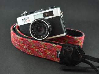 Kameraband breit rot - camera strap wide