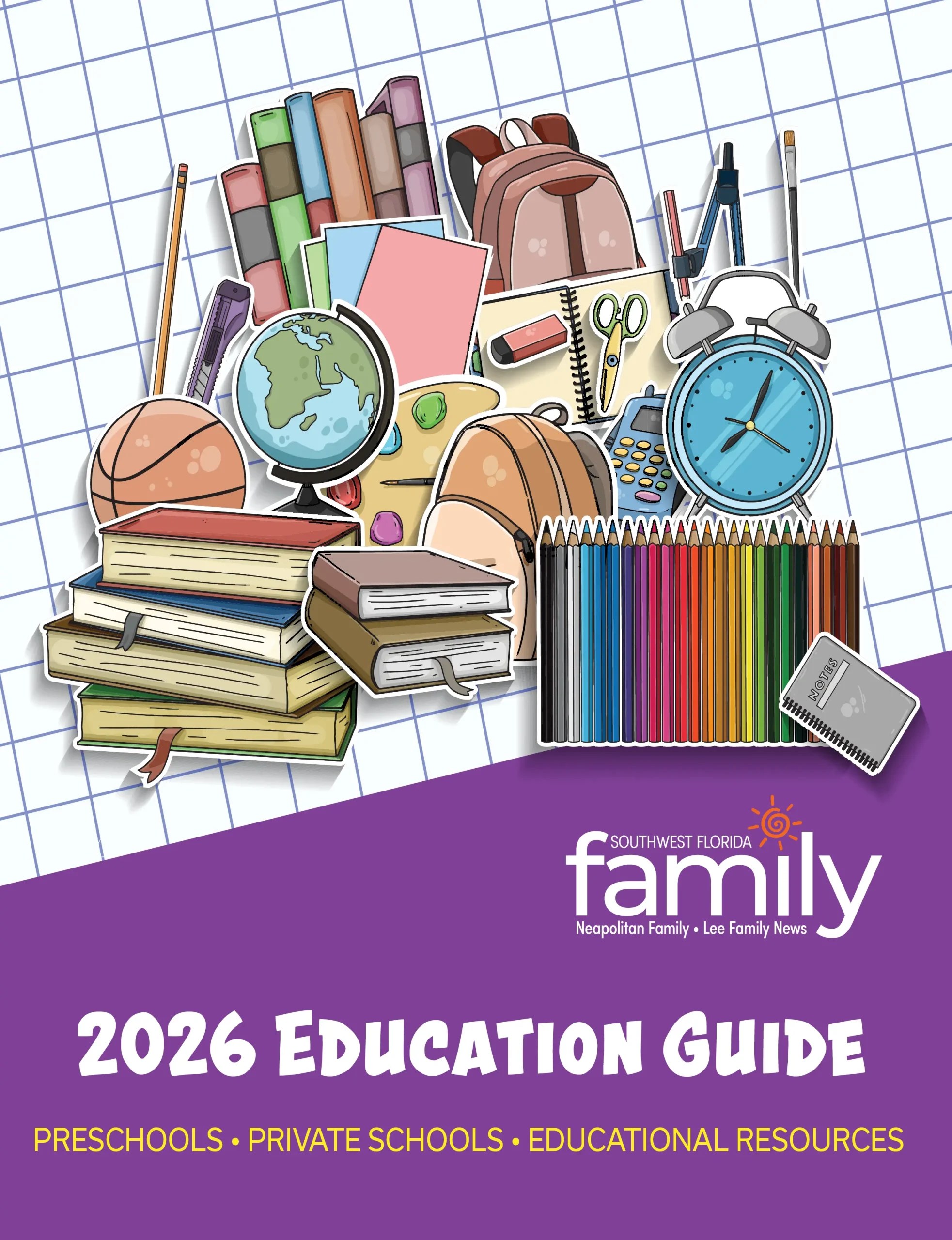 2026 Education Issue SWFL Family 2026 Guide Cover Scaled.