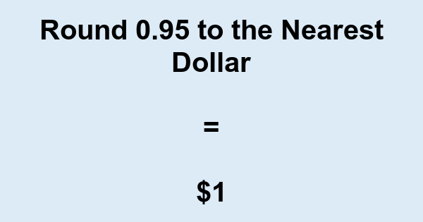 How To Round Two Decimal Places Quora 095 to the nearest tenths is 09.