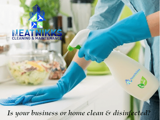 Clean and disinfect