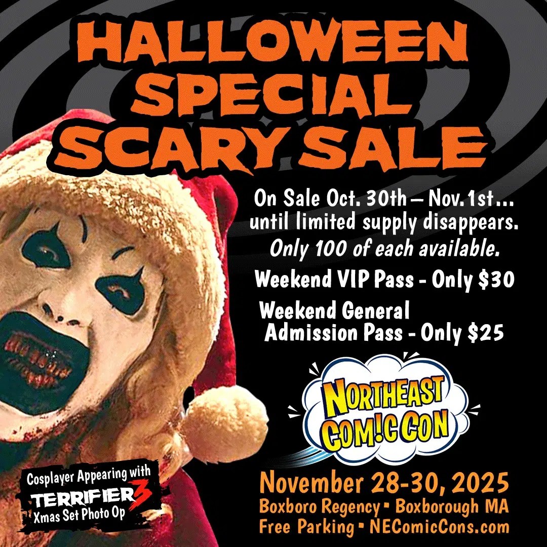 🎃 Halloween Scary Special: NECC Weekend Passes at Frighteningly Low