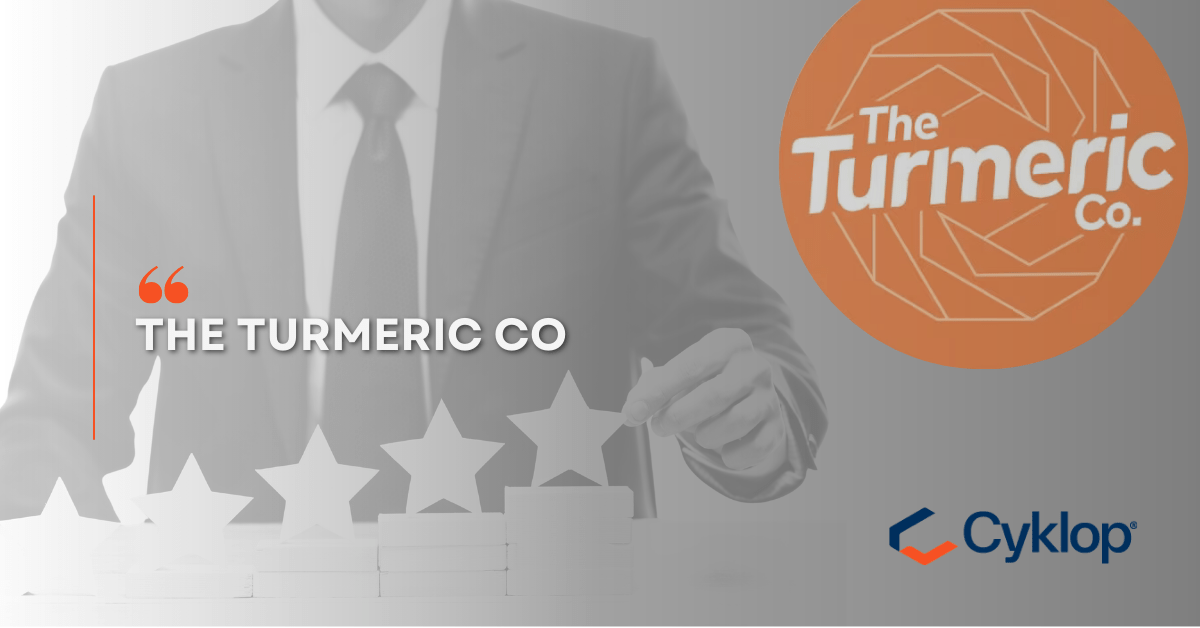 Att hitta rätt trycklösning för The Turmeric Co