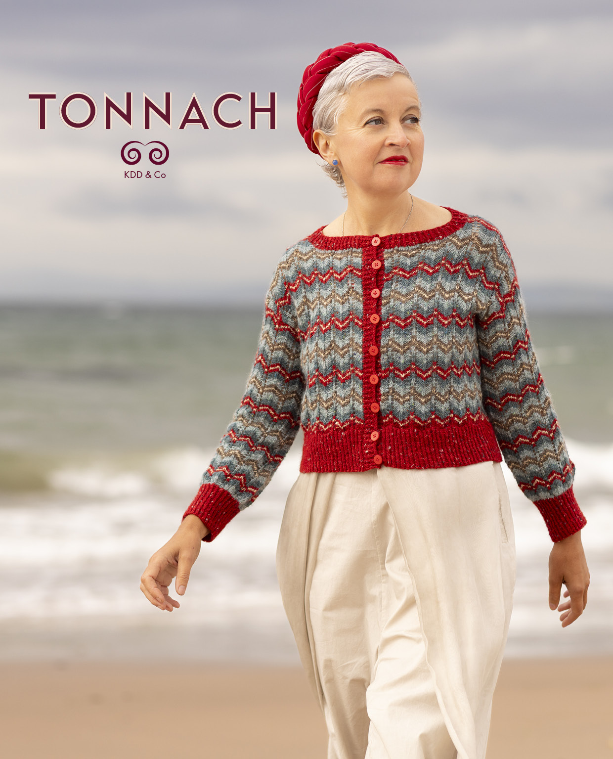 Join the KDD Summer KAL: Knit the Tonnach Cardigan!