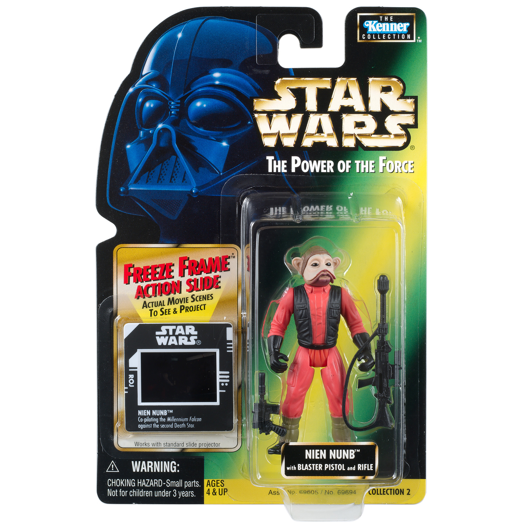 Star Wars Power of the Force - Nien Nunb (Freeze Frame)