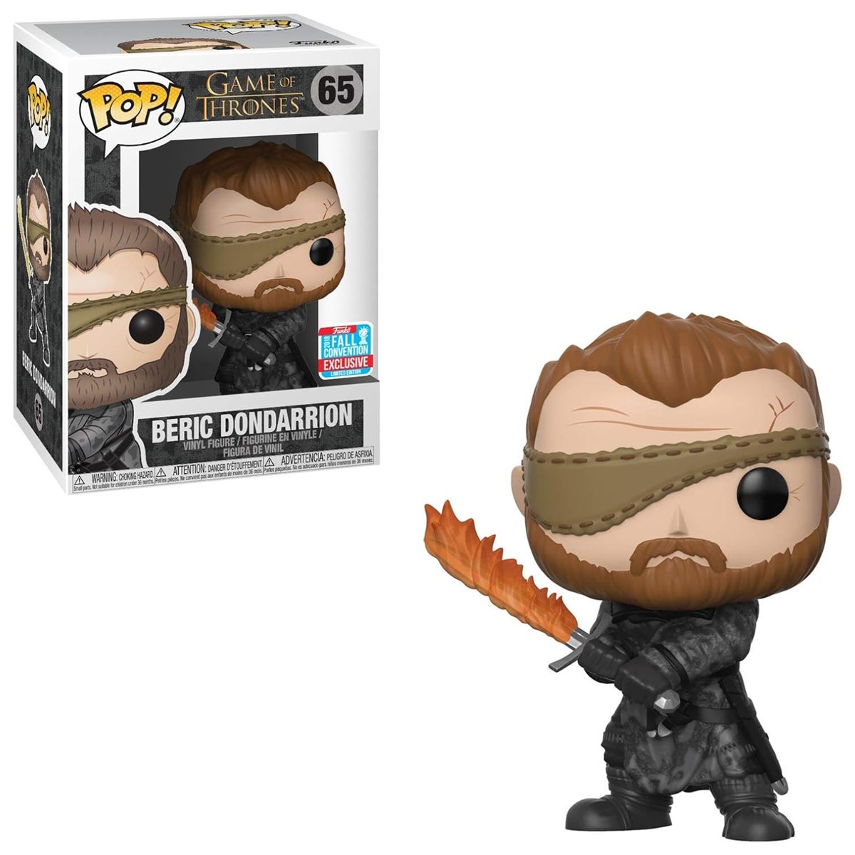 Game of Thrones Beric Dondarrion Funko Pop! Vinyl Figure #65