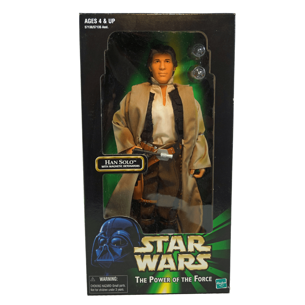 Star Wars Power of the Force Action Collection - Han Solo with Magnetic Detonators