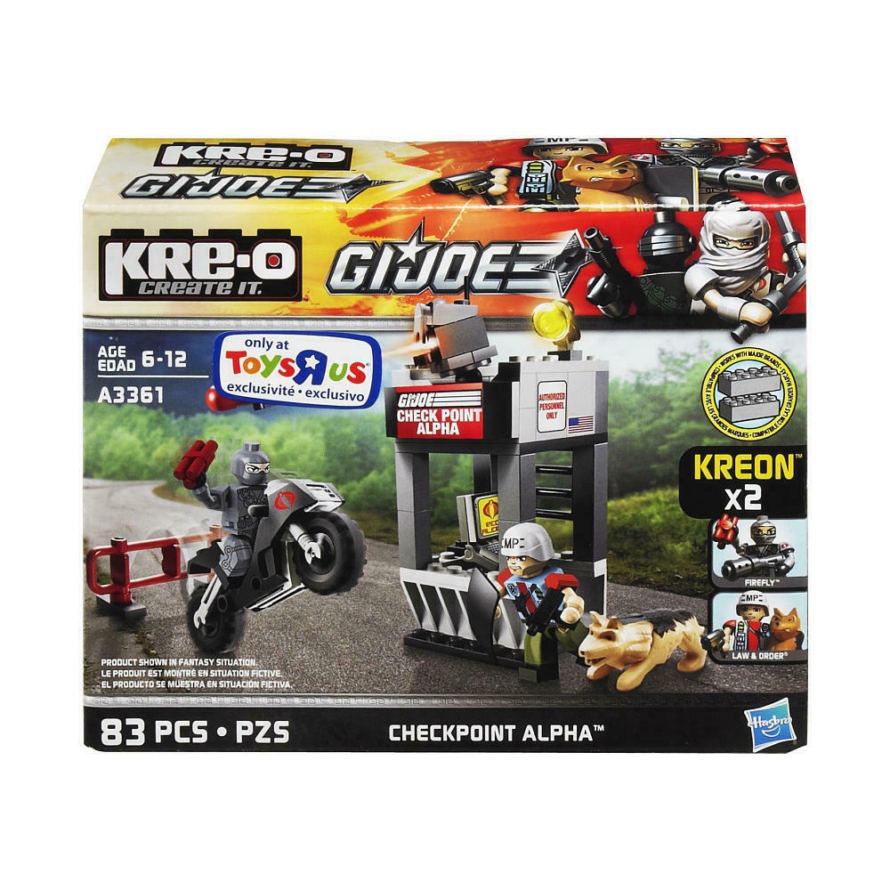 GI Joe Kre-o - Checkpoint Alpha