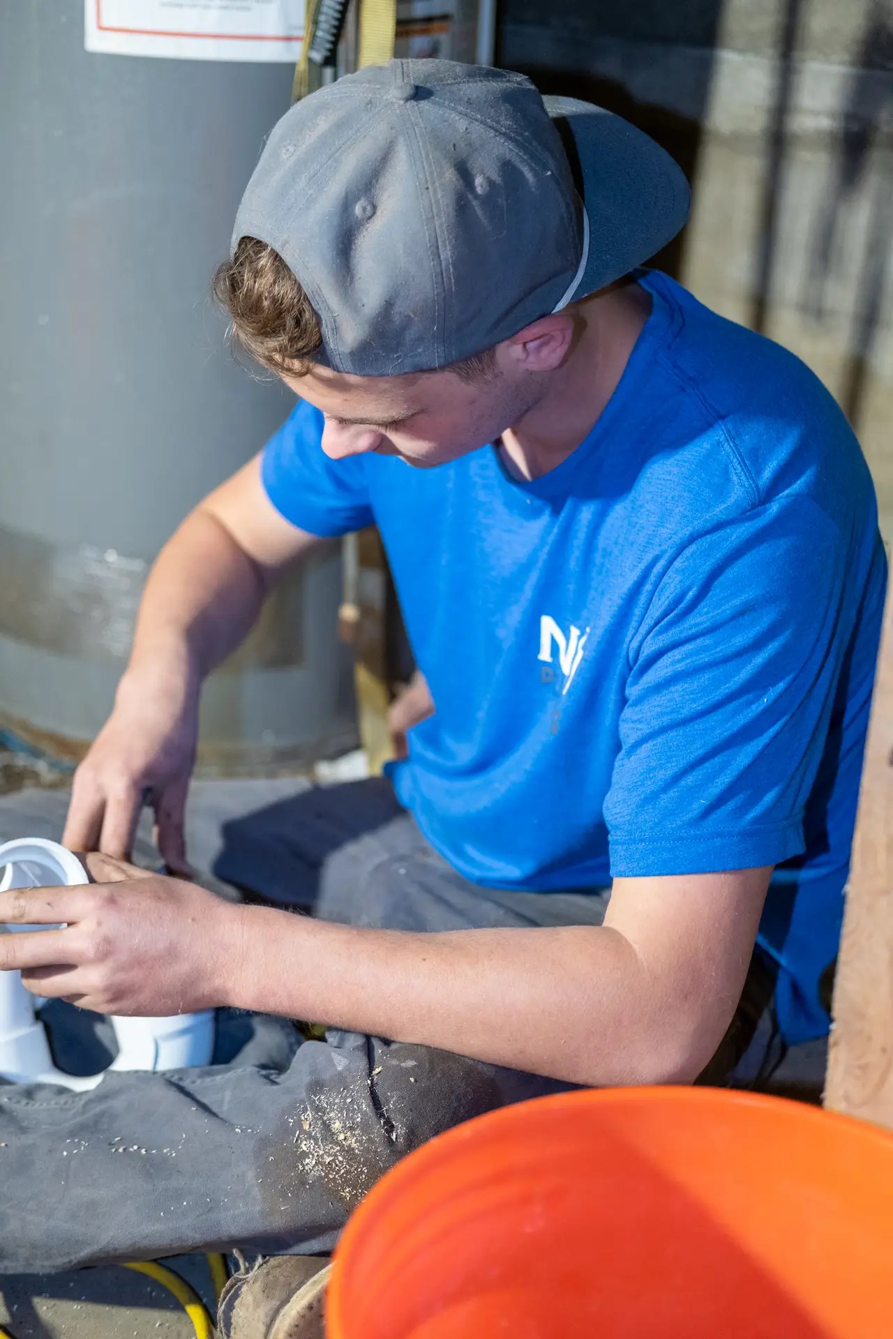 Photo of NSP tech providing leak detection