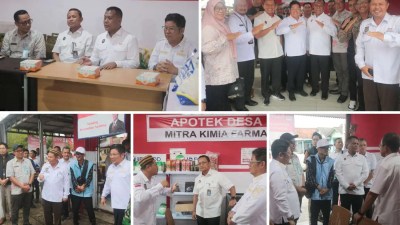 Tim Kemenkopolhukam Tinjau Koperasi Merah Putih di Desa Namang