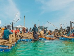 Tambang Ilegal di Perairan Mentok Kembali Beroperasi
