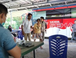Jelajah dari Dusun hingga Kota, Mobil Sehat PT Timah Bantu Warga Tetap Sehat