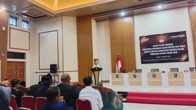 Hadiri Pleno KPU Bangka, KPU RI Sebut Kabupaten Bangka Jadi Akhir Episode Pemungutan Suara Ulang