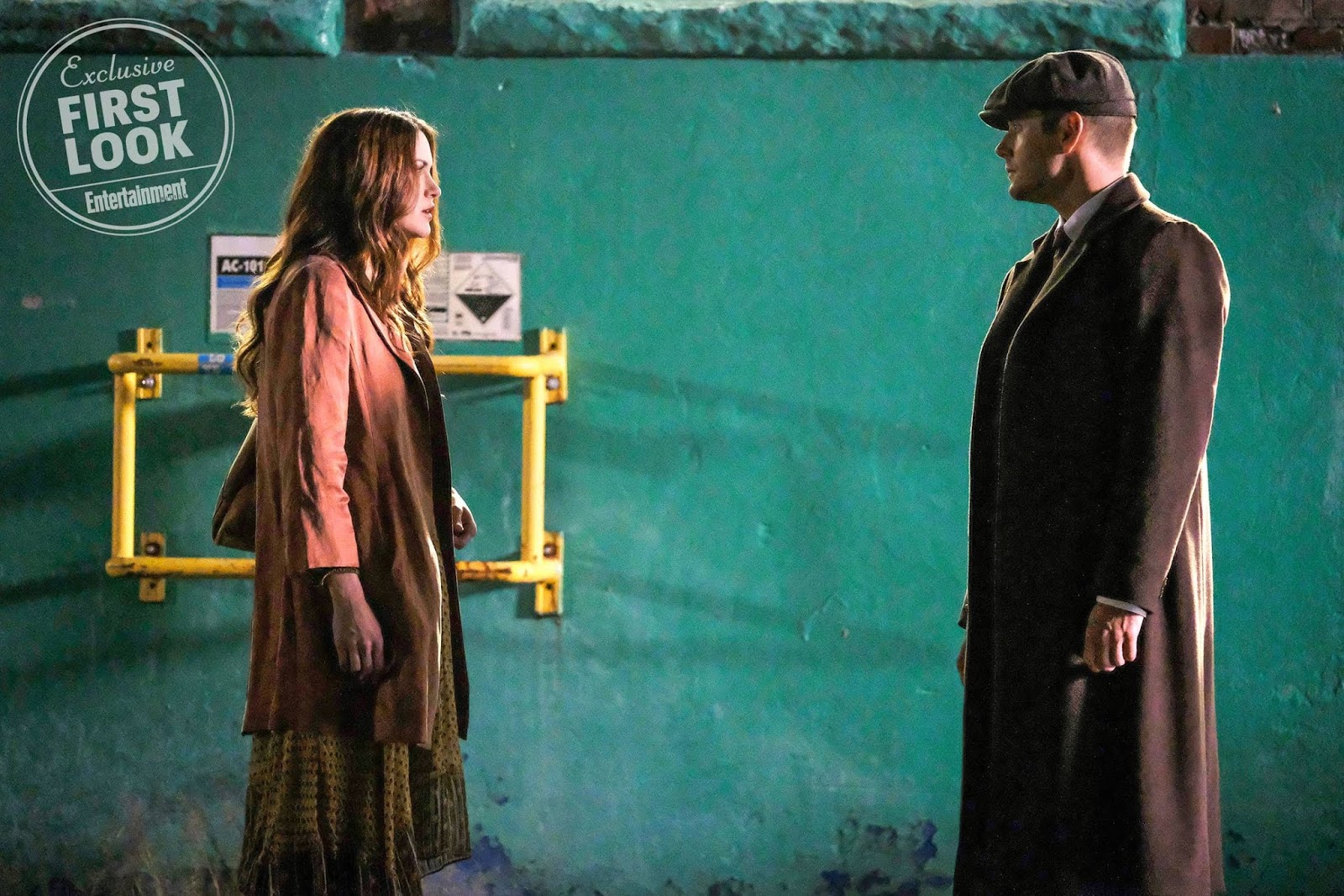 Supernatural "Stranger in a Strange Land" (L-R): Danneel Ackles as Anael and Jensen Ackles as Dean/Michael