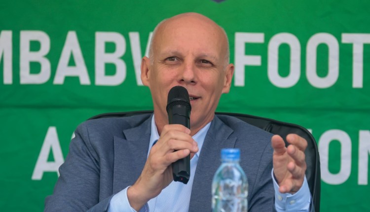 Newly appointed Zimbabwe Warriors coach Michael Nees was officially unveiled in Harare, 22 August 2024 (Picture via X - Zimbabwe Football Association (ZIFA)