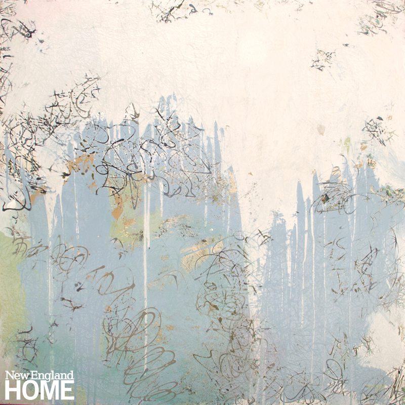 Squall (2014), acrylic on board, 48″ × 48″