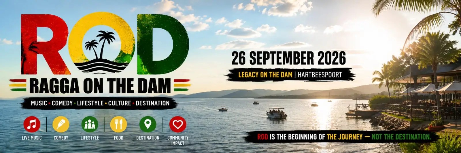 Ragga on the Dam, organiser artwork