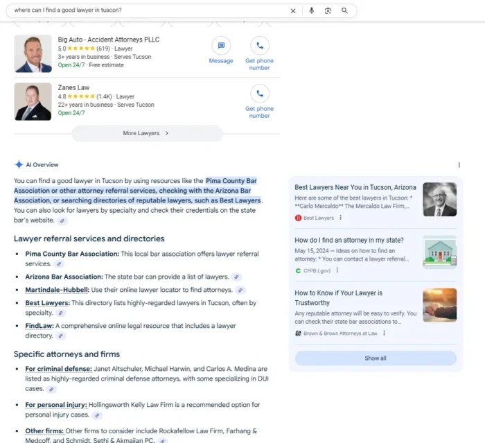 How AI overviews source information about brands.