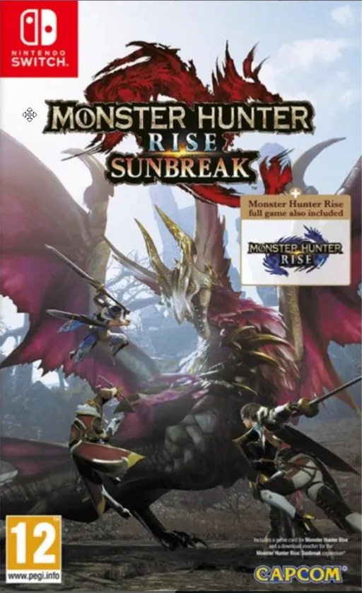 Monster Hunter Rise Sunbreak Set Nintendo Switch NEKAVO Online  shopping store