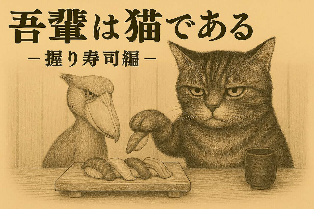 吾輩は猫である ―握り寿司 編―