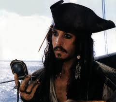 Captain Jack Sparrow and His Compass