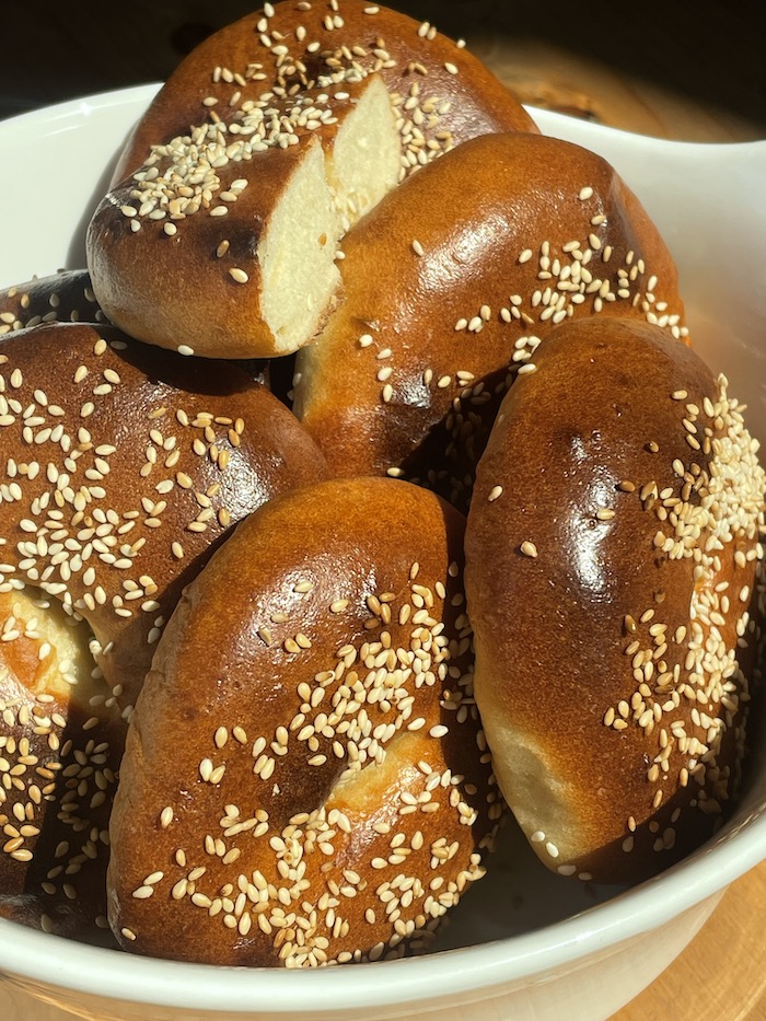 Homemade Sourdough Bagels