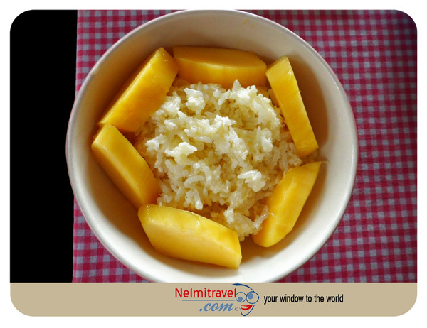 Sticky rice and Mango; Thai Sticky rice and Mango; Khao Niaow Ma Muang; Thai Dessert; Recipe Sticky Rice; Photo Sticky Rice and Mango; Rice Dessert; Rice and Milk; Thai Food