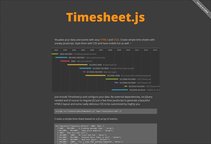 Timesheet Js Open Time Tables With Html Javascript And Css Mwender - Professional Minimal Picture - Mobile