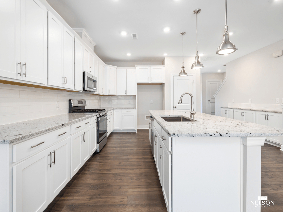 What are recessed panel cabinet doors?