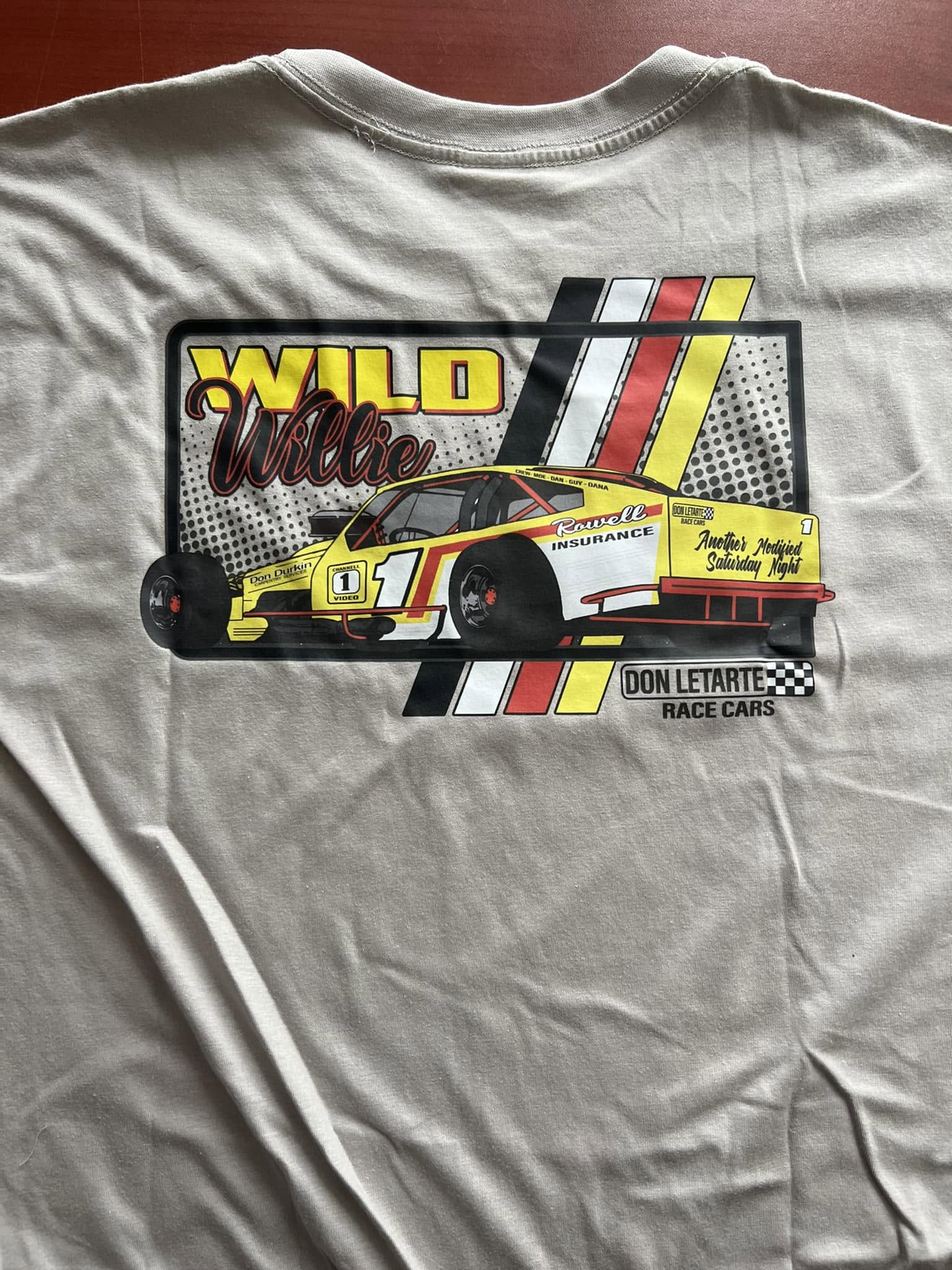Custom printed apparel