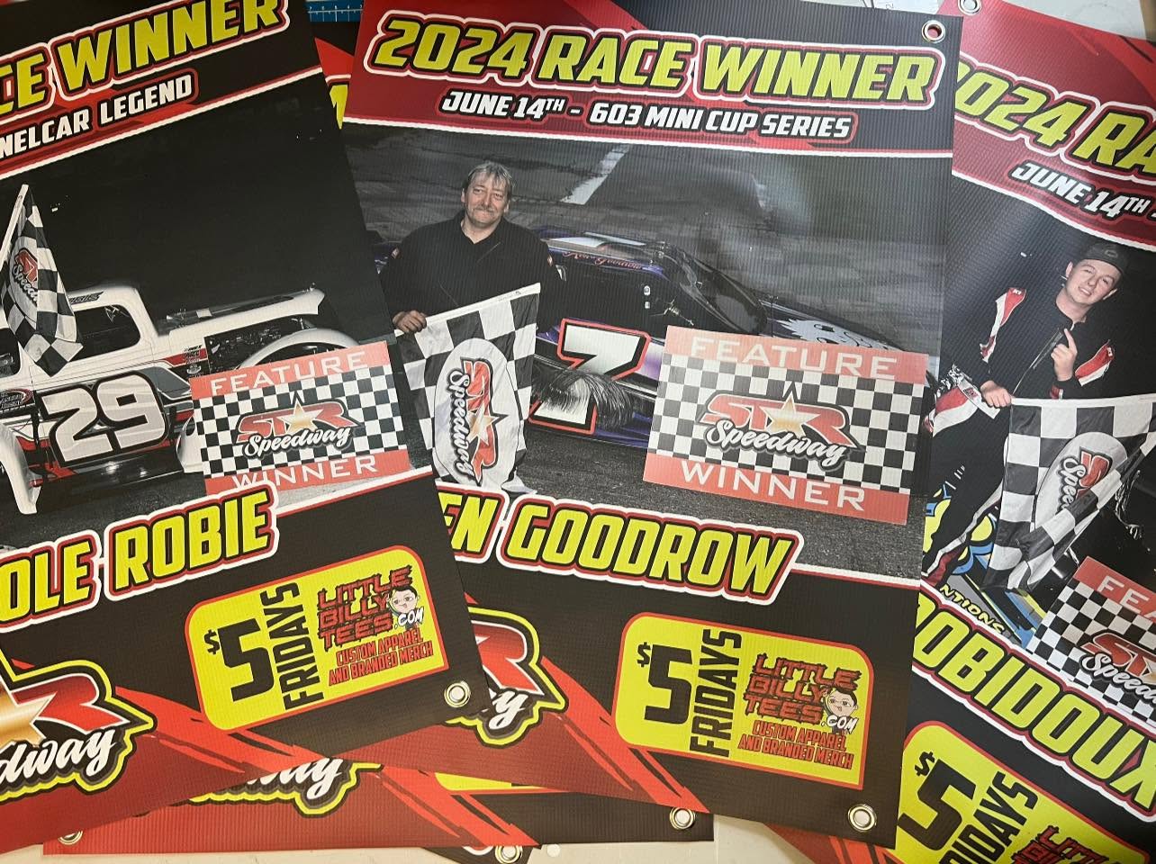 Custom win banner