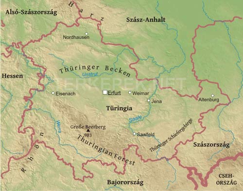 Magyarország, domborzat, dombvidék, hegyvidék, terület, medence, magyar,. TÃ¼ringia tÃ©rkÃ©pek